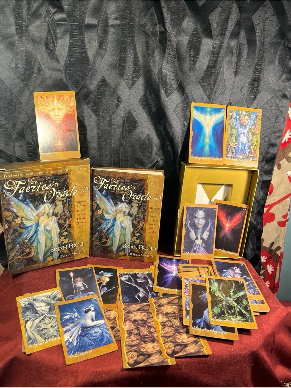 The Faeries Oracle Cards Deck by Brian Froud, Jessica Macbeth, Sylphs Pans